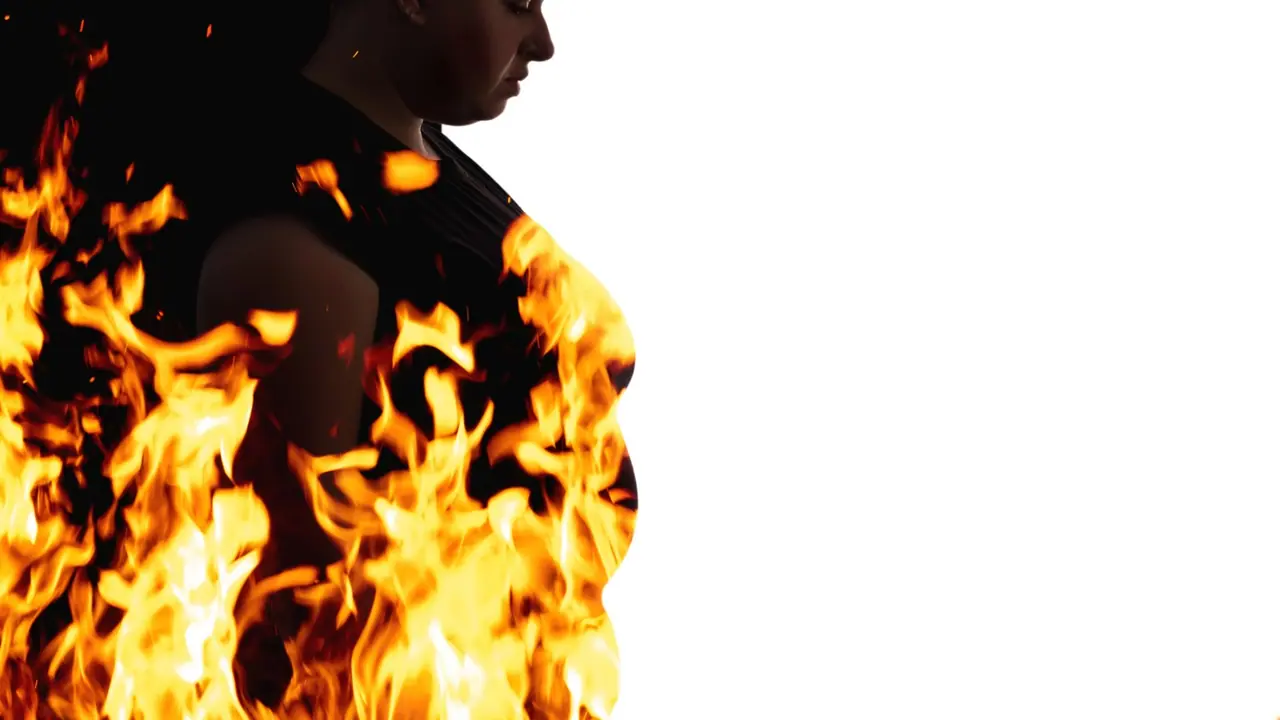 Man gets death sentence for burning wife alive for being dark and overweight (Representative image)