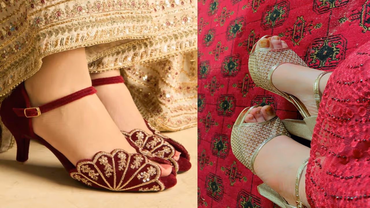 Saree And Lehenga Shoe Rules Saree And Lehenga Shoe Rules