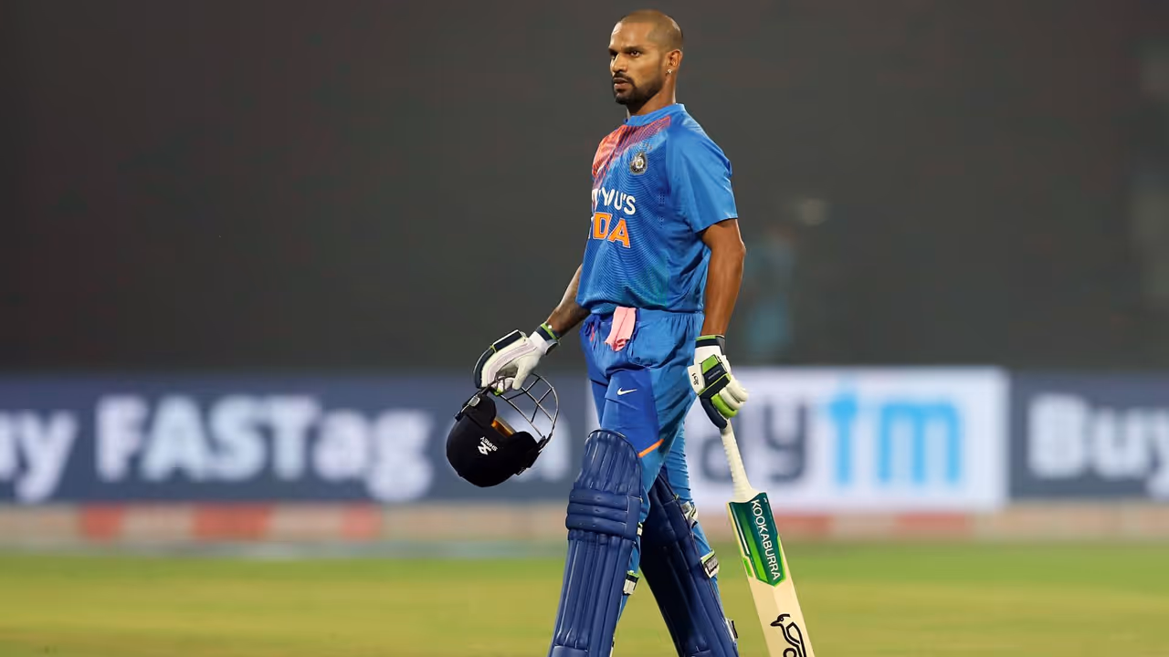 asia cup 90s dismissal shikhar dhawan