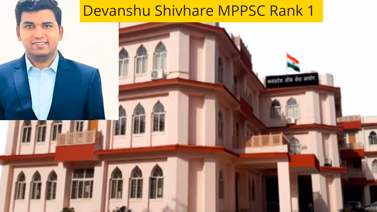 MPPSC 2024 Topper Devanshu Shivhare Success Story