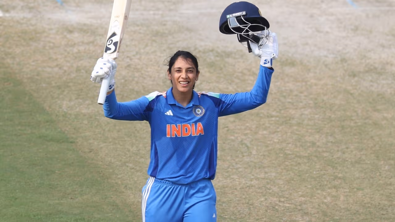 Smriti Mandhana near big Record