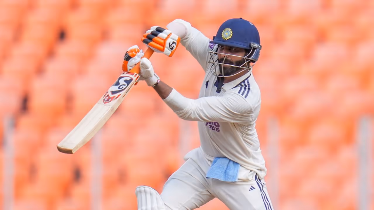 Ravindra Jadeja IND vs WI 1st Test