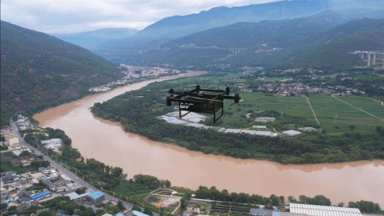 BonV Aero Sets Milestone With Long Range Heavy Lift BVLOS Drone Mission