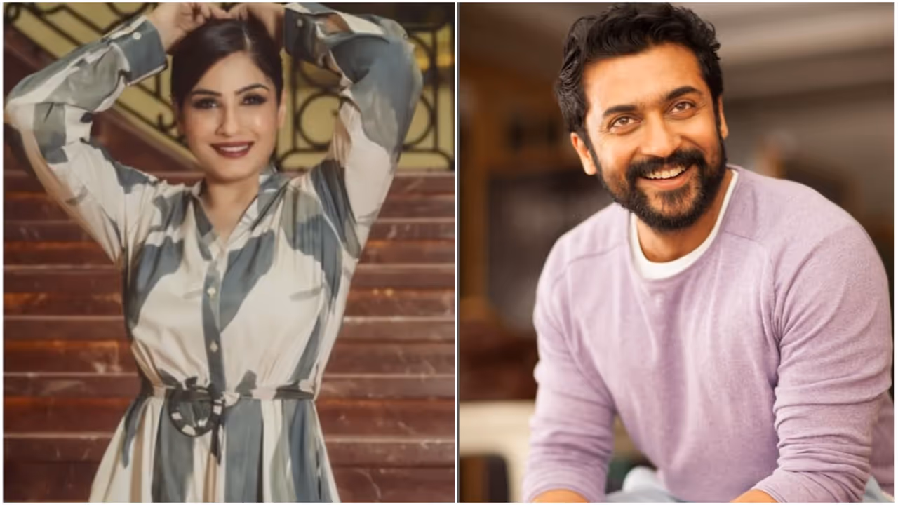 Raveena Tandon Suriya Raveena Tandon Suriya