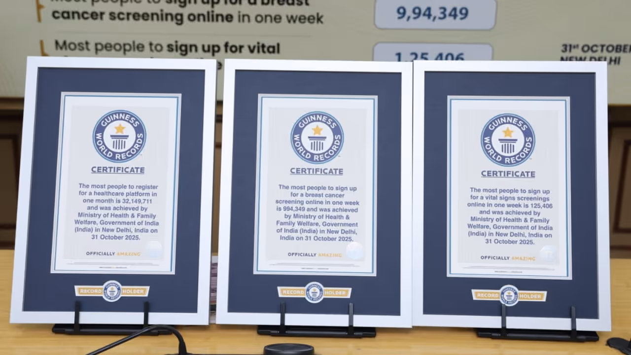 swasth nari sashakt parivar abhiyaan guinness record india