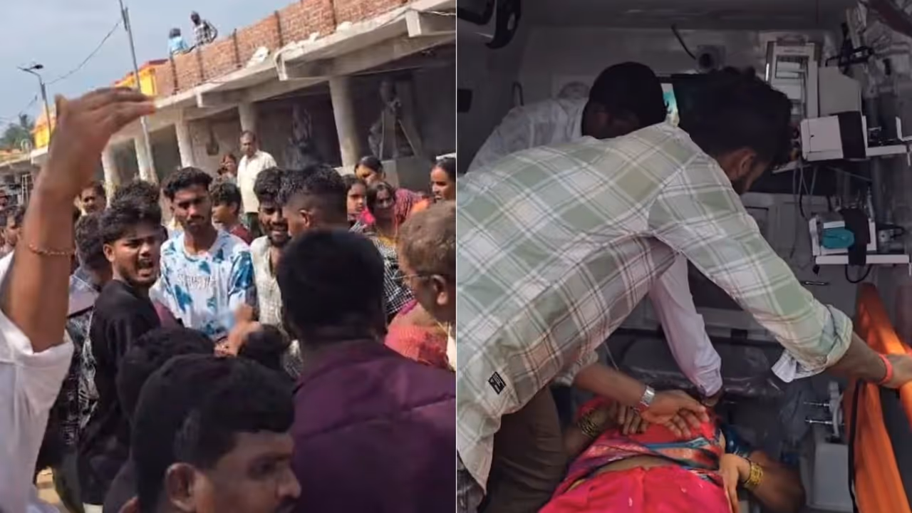 srikakulam venkateswara temple stampede video