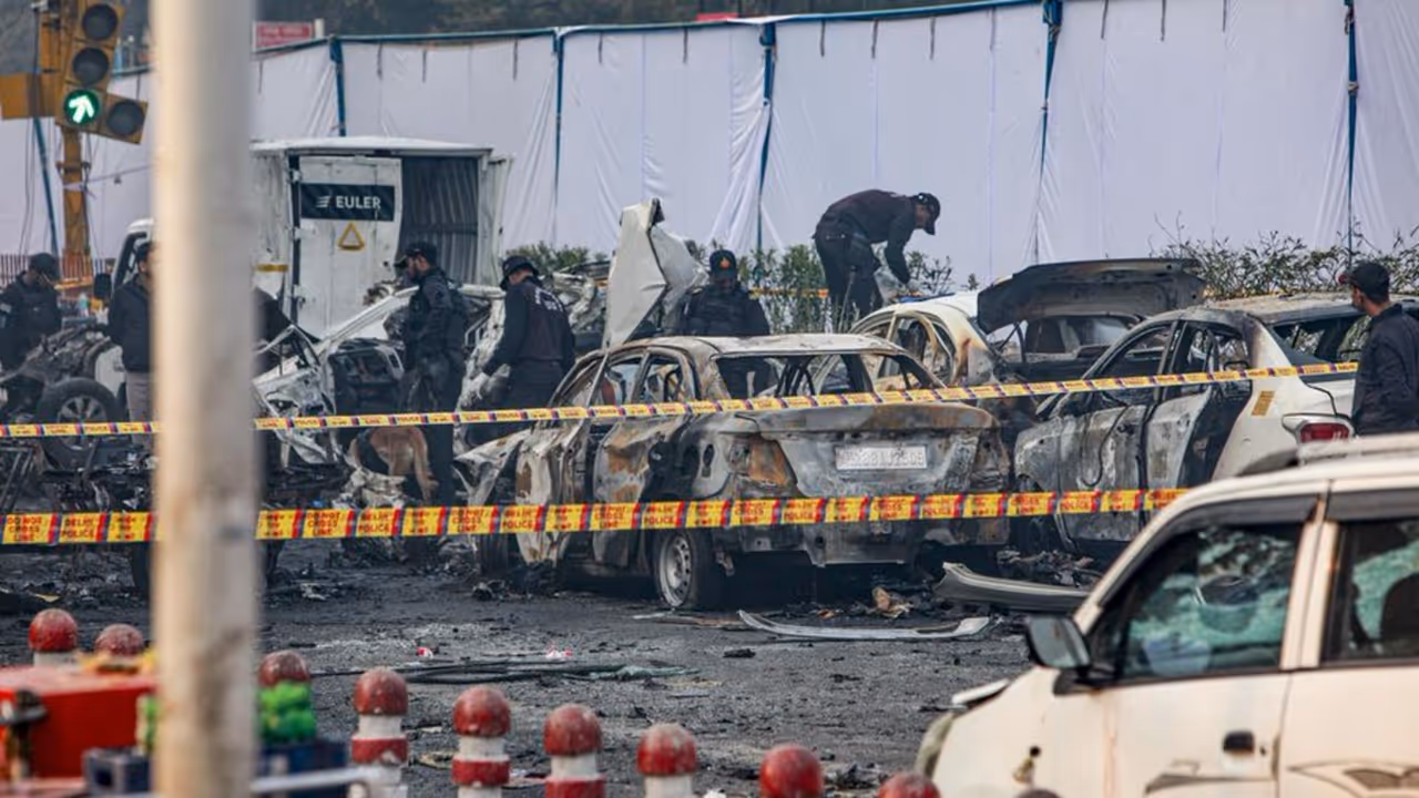 Delhi car blast fsl explosives recovered investigation