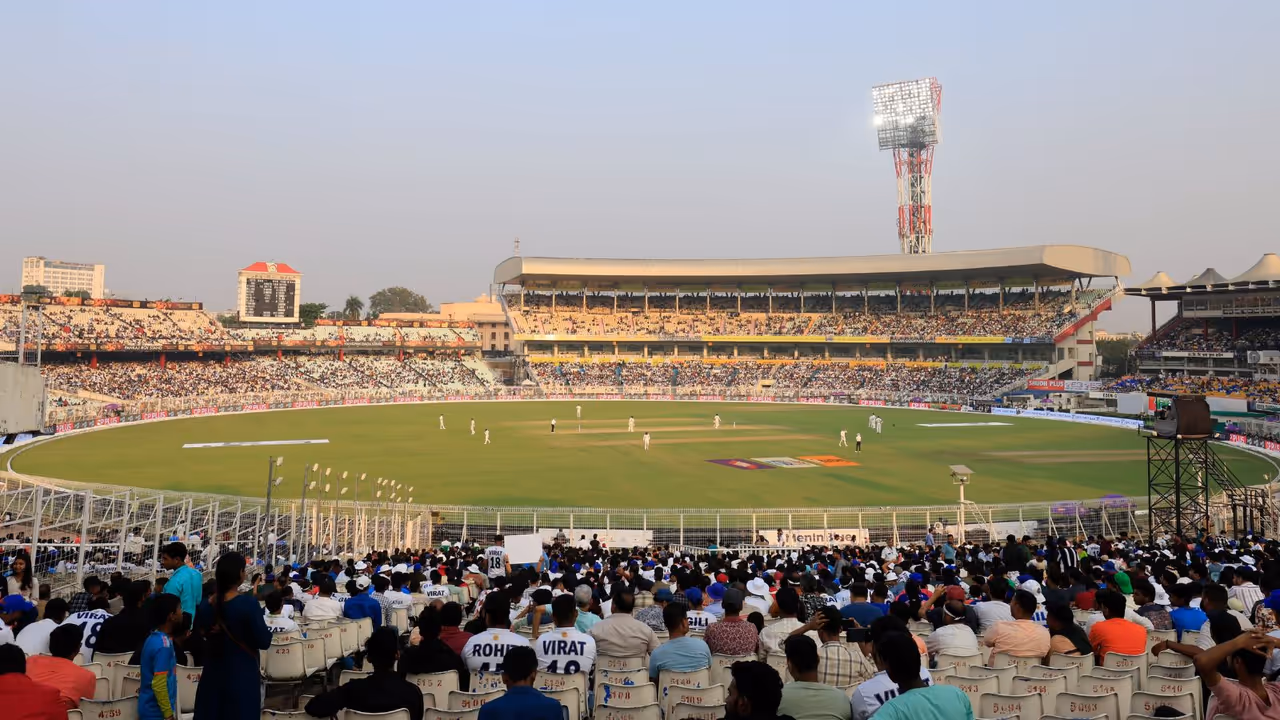 Kolkata Test Eden Garden Stadium 