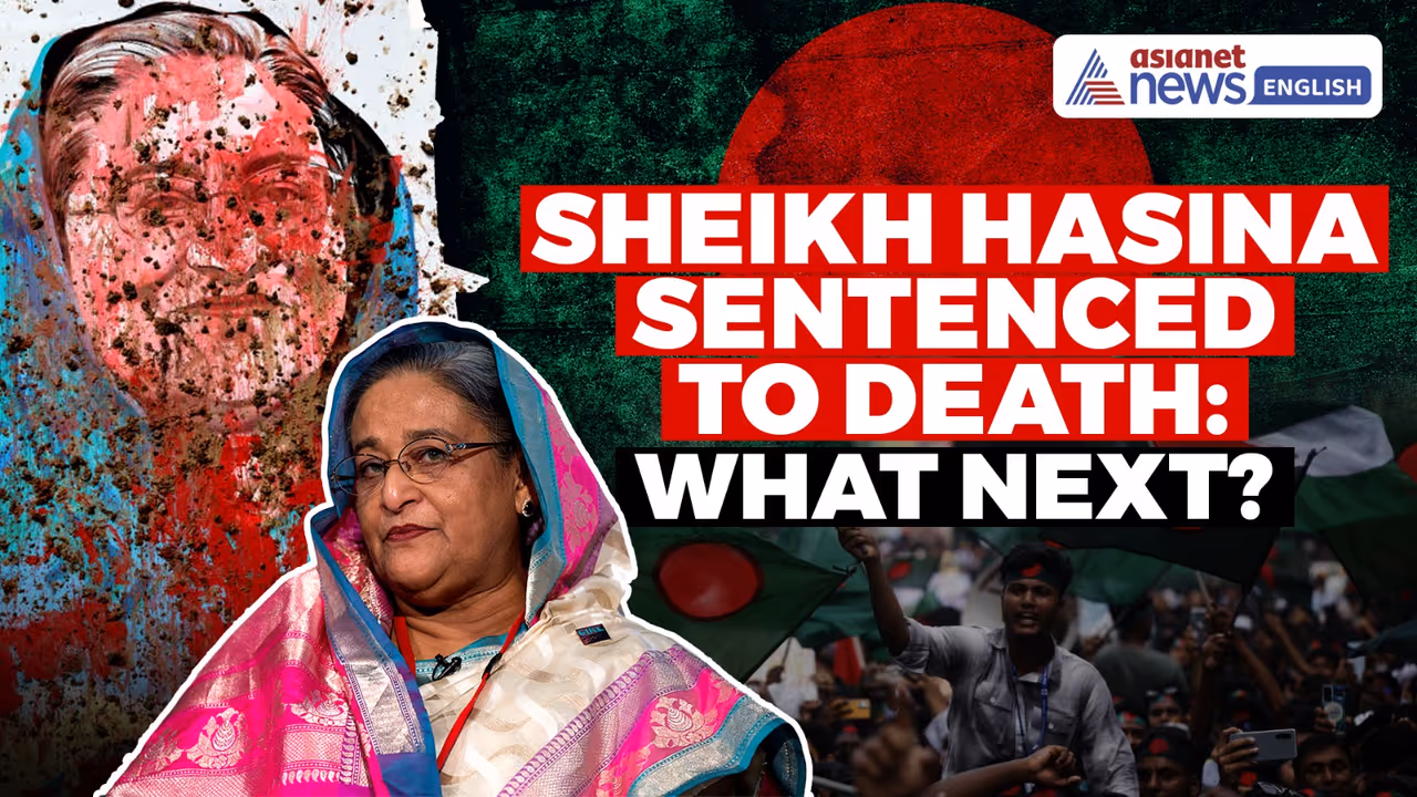 Sheikh Hasina sentenced to death Sheikh Hasina sentenced to death