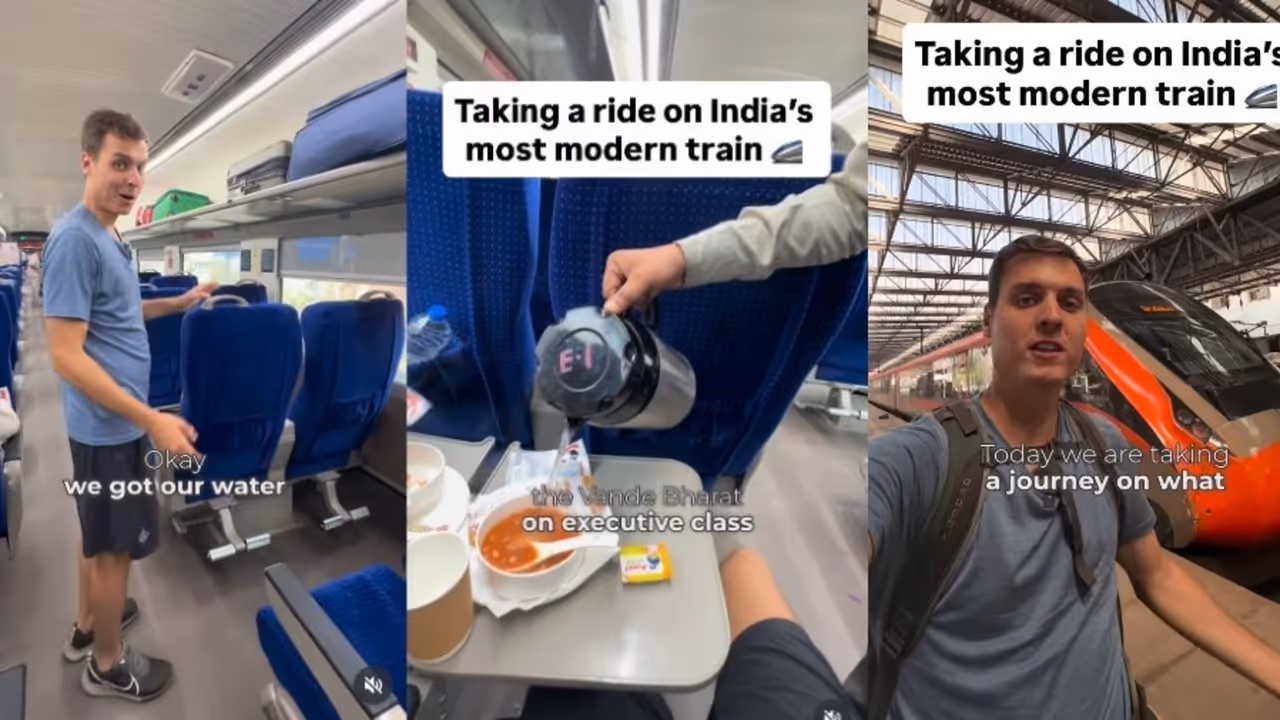 vande bharat vs japan bullet train german tourist 
