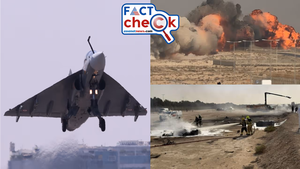 Tejas Crash Fact check