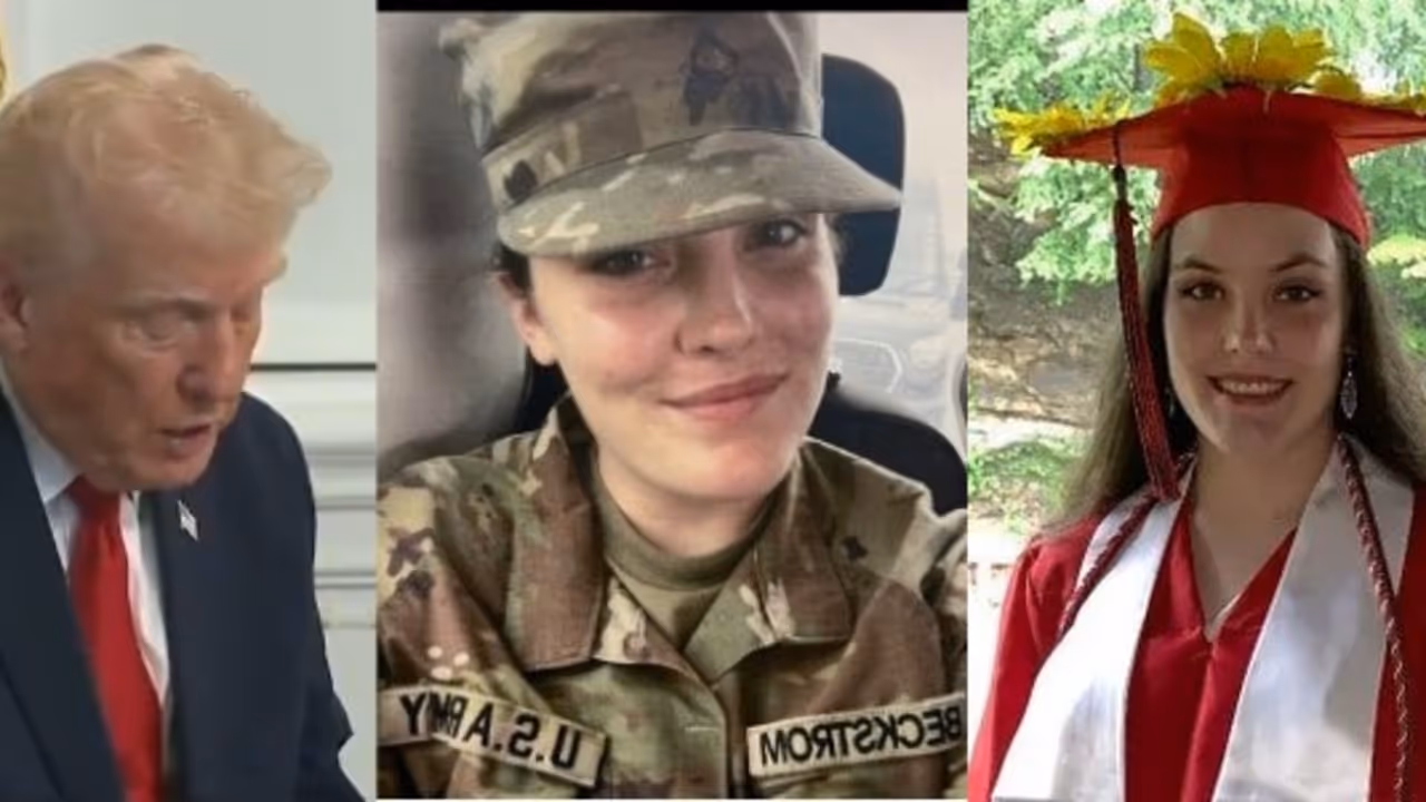  sara bekstrom shooting death trump announcement near white house attack