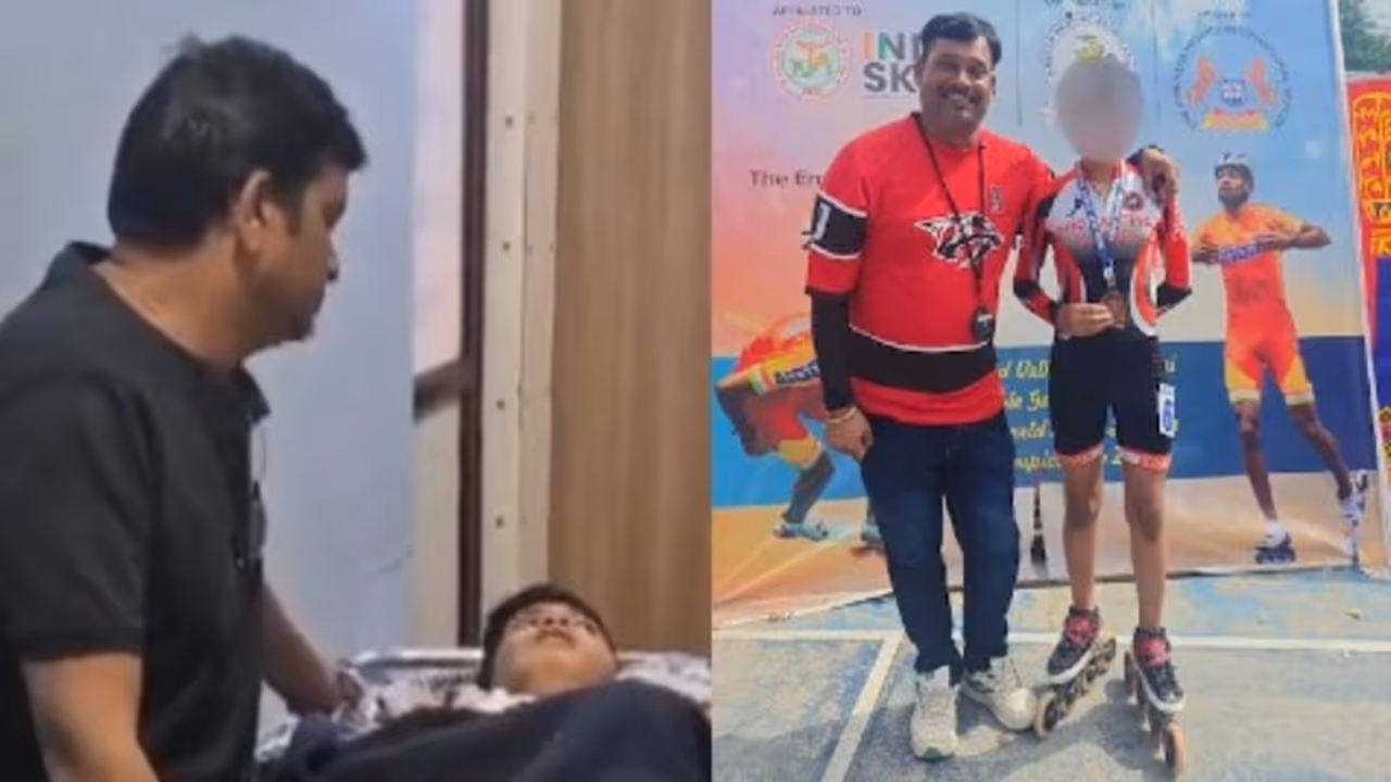  ratlam class 8 student suicide attempt cctv video principal threat case