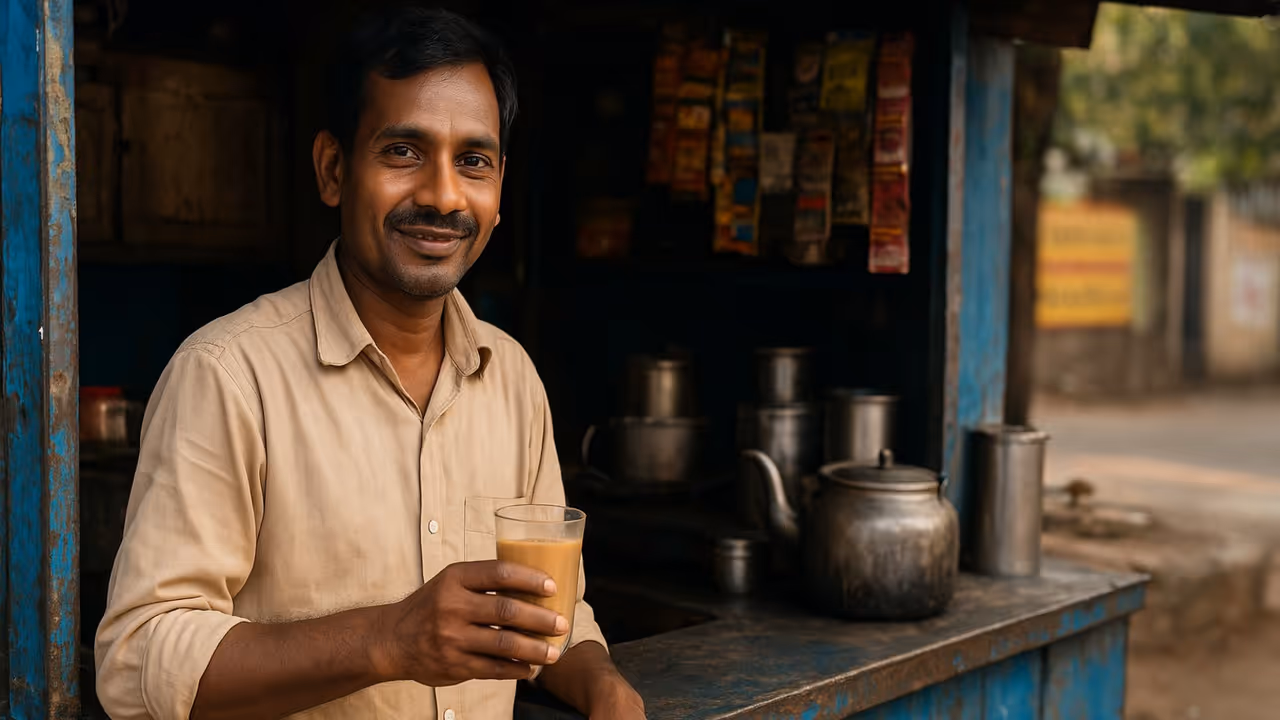 odisha bhubaneswar tea seller donates january income for poor children