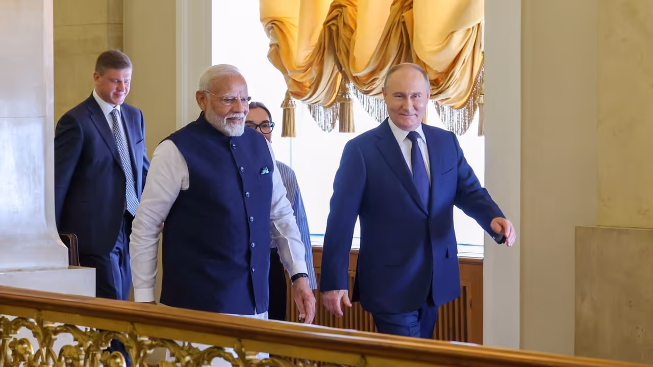  putin india visit hyderabad house pm modi rajghat news