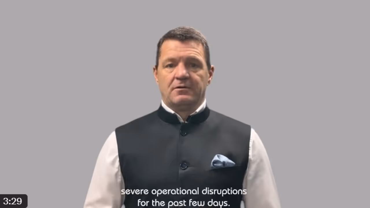 indigo ceo apology video trolled viral social media backlash explained indigo ceo apology video trolled viral social media backlash explained