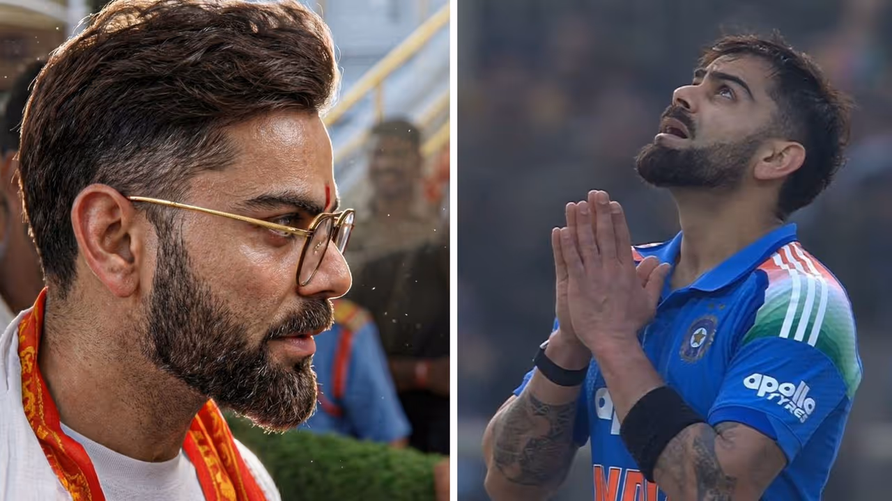 Virat Kohli visited simhachalam temple vishakhapatnam