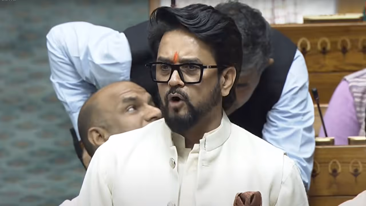 Anurag Thakur on Vande mataram Anurag Thakur on Vande mataram