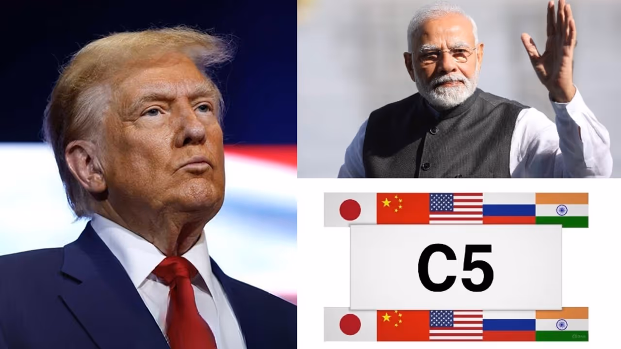 us c5 superclub india trump core five global power shift news