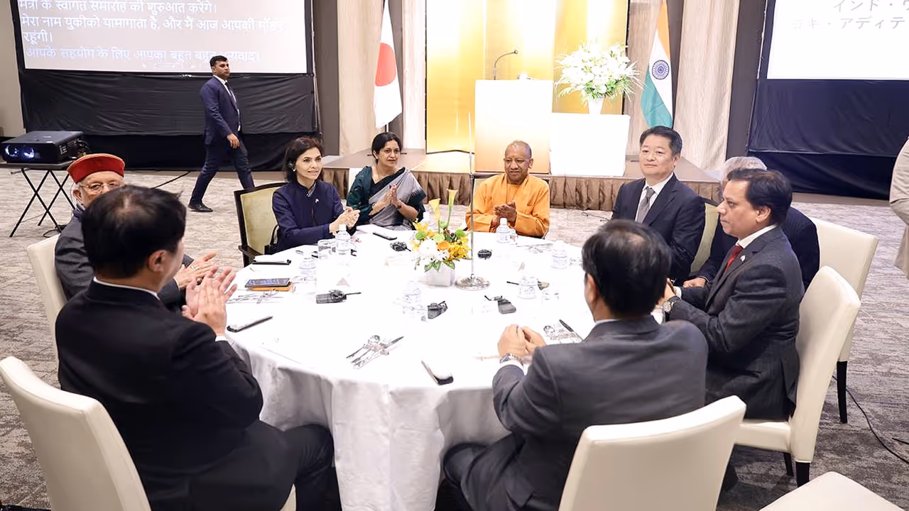 yogi adityanath japan singapore successful tour yogi adityanath japan singapore successful tour