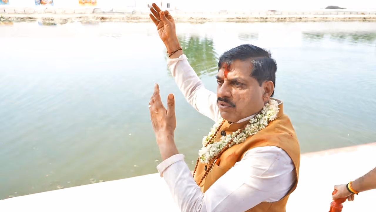 Mohan Yadav review simhastha 2028 kshipra ghat development preparation Mohan Yadav review simhastha 2028 kshipra ghat development preparation