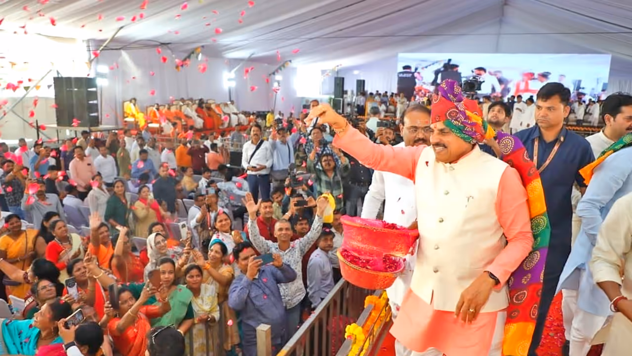 mohan yadav indore stp plant inauguration mohan yadav indore stp plant inauguration