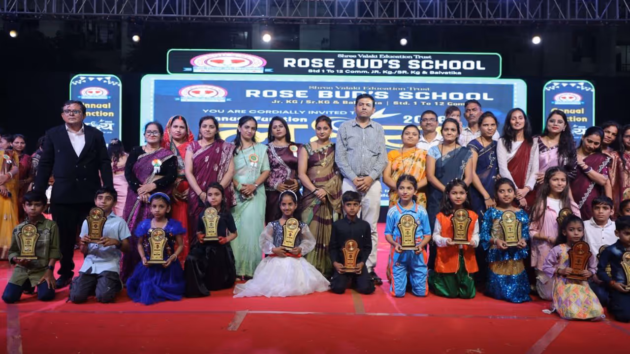 Surat Dindoli Rose Buds School annual function Surat Dindoli Rose Buds School annual function