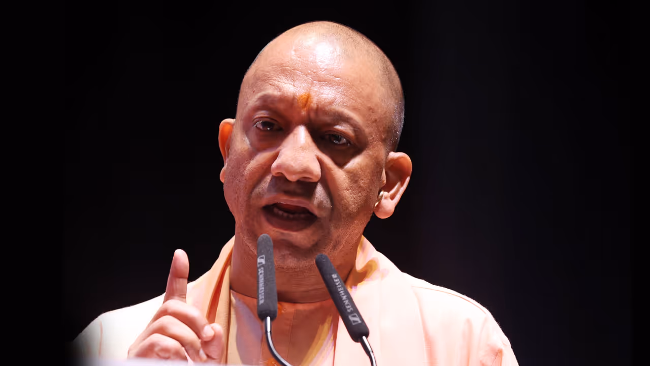 CM Yogi Reaction on Noida workers protest CM Yogi Reaction on Noida workers protest