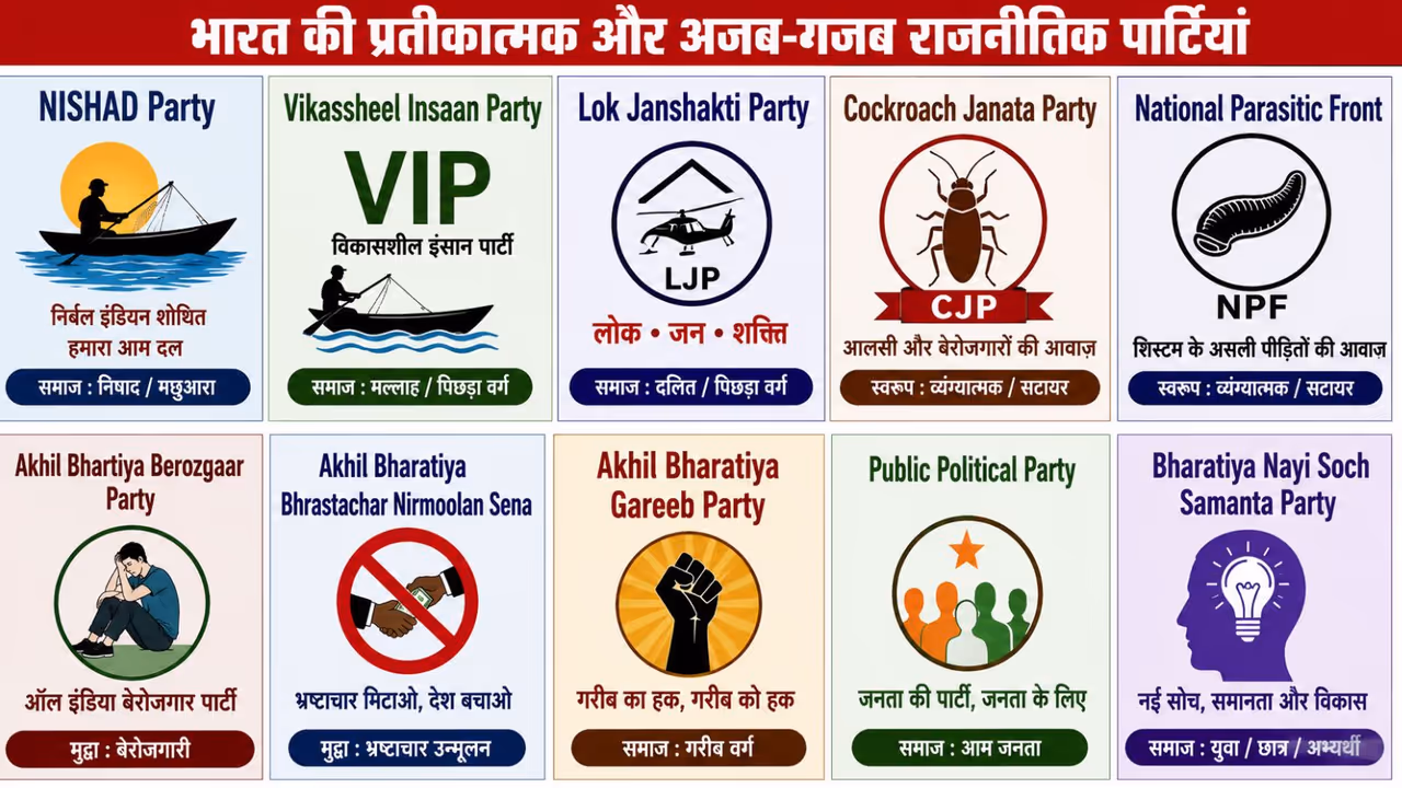 weird political parties in India weird political parties in India