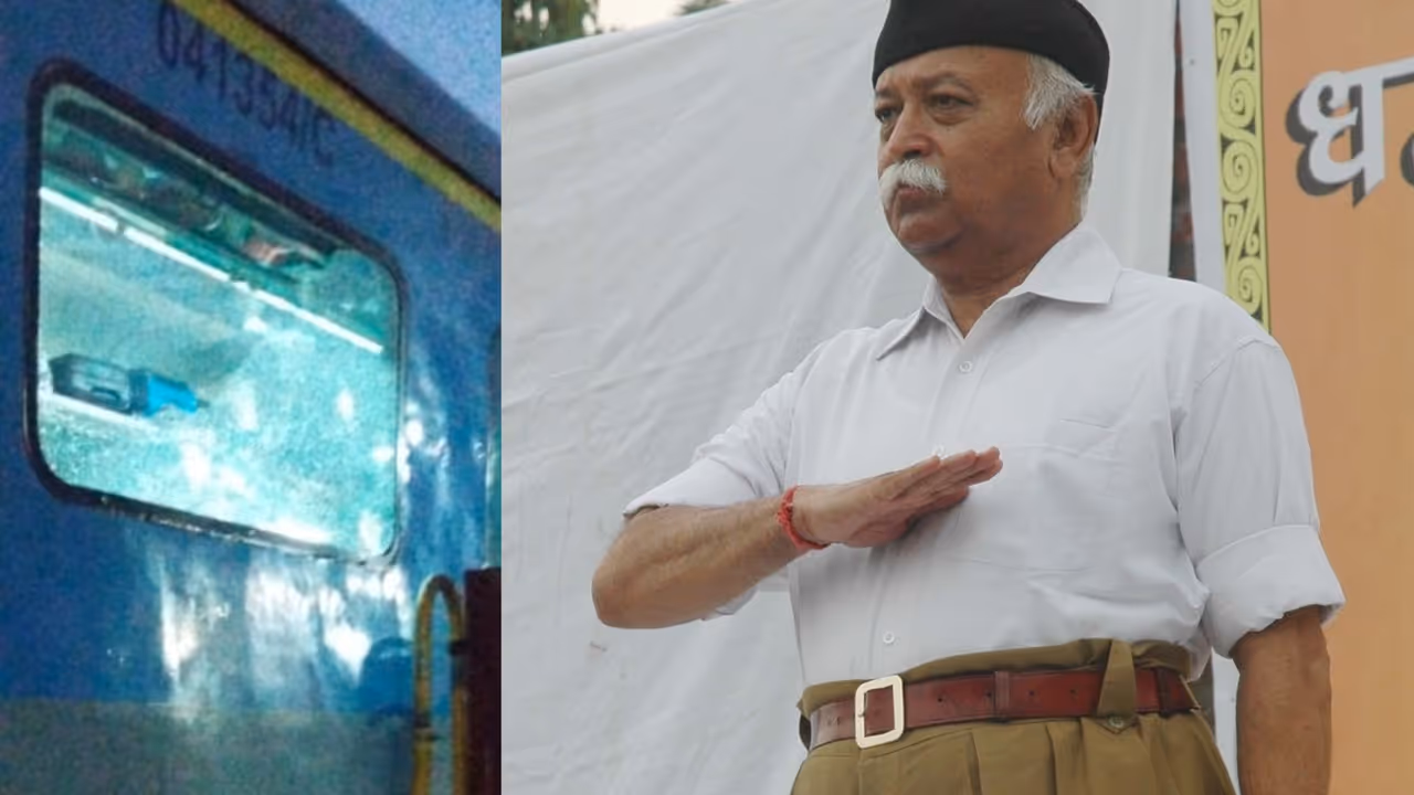 firozabad shatabdi express stone pelting mohan bhagwat rss chief train security probe firozabad shatabdi express stone pelting mohan bhagwat rss chief train security probe