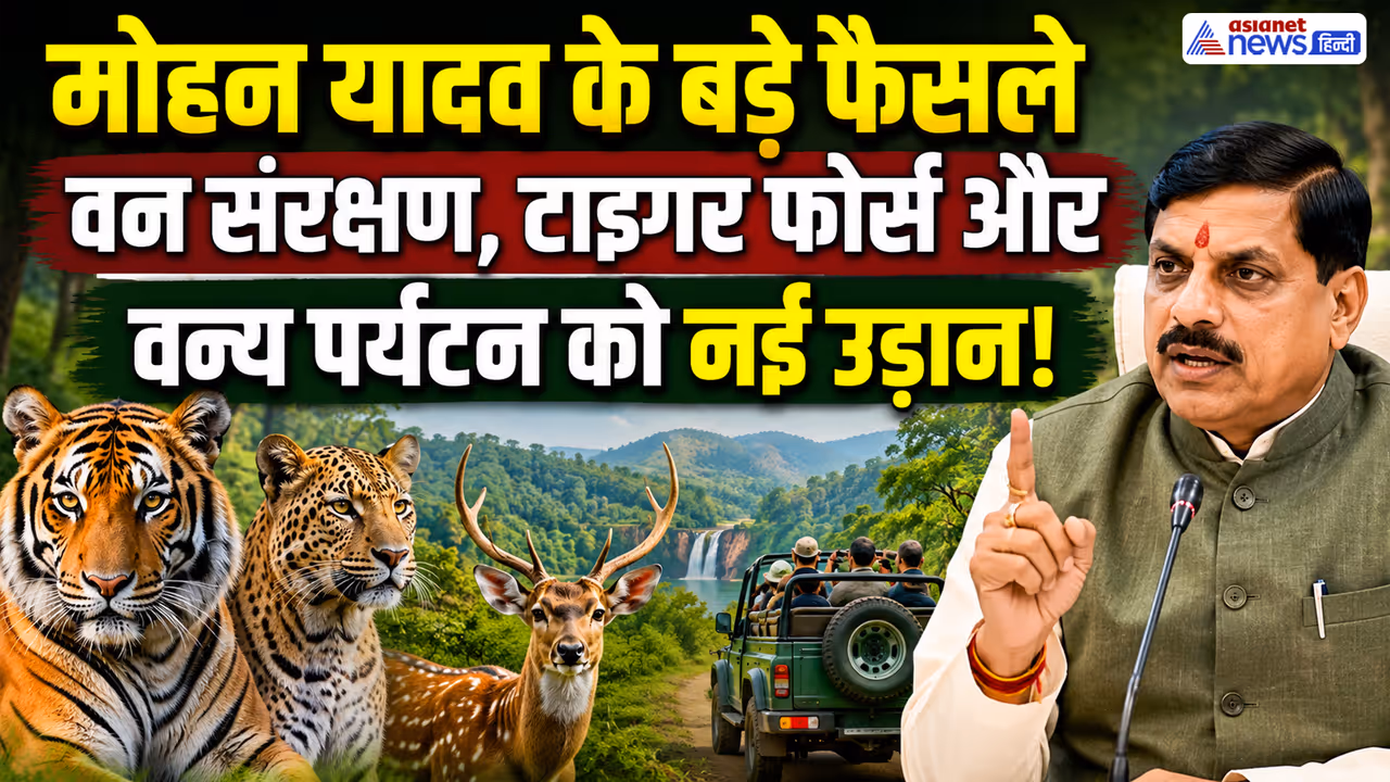 mohan yadav big decisions on tiger force mohan yadav big decisions on tiger force