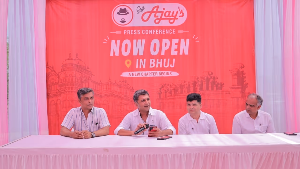 ajays cafe bhuj outlet launch ajays cafe bhuj outlet launch