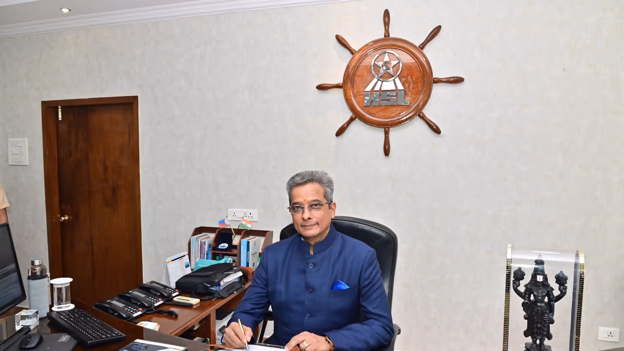 Former Navy Rear Admiral Chandrasekharan Raghuram Appointed CMD of Hindustan Shipyard Limited Former Navy Rear Admiral Chandrasekharan Raghuram Appointed CMD of Hindustan Shipyard Limited