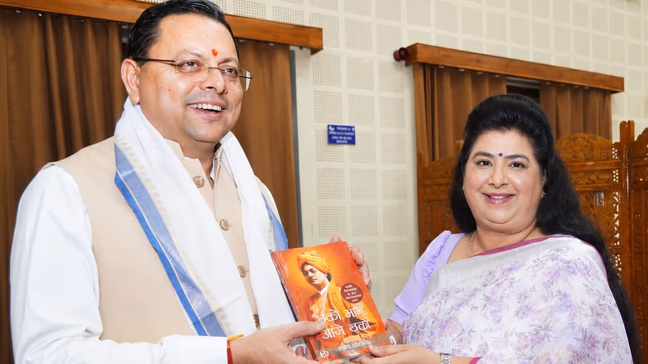 pushkar singh dhami meet bhawana mehra ranibagh bhimtal ropeway project pushkar singh dhami meet bhawana mehra ranibagh bhimtal ropeway project