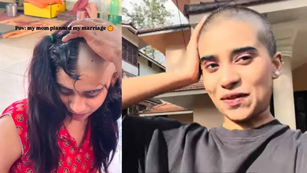Keerthana Menon Shave Head Viral Video Keerthana Menon Shave Head Viral Video