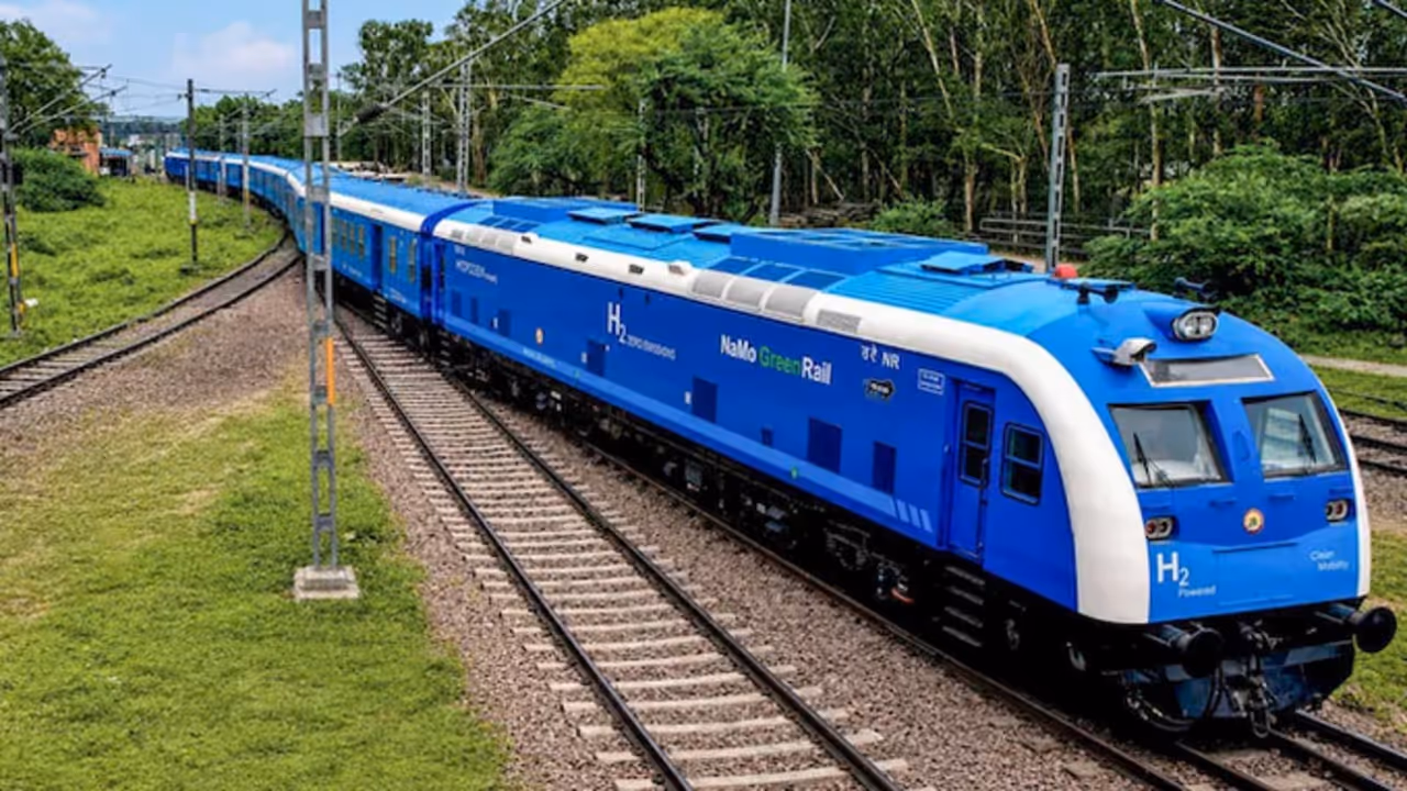 india first hydrogen train pm modi jind sonipat route speed stations passenger train india first hydrogen train pm modi jind sonipat route speed stations passenger train