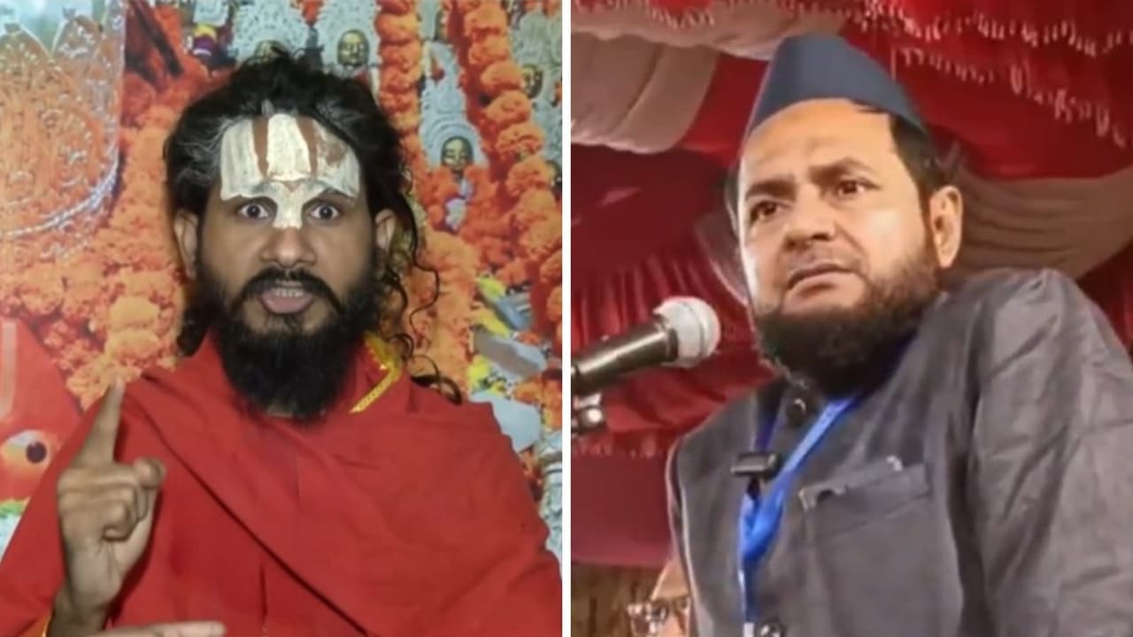 Lord Krishna namaz row Cleric Maulana Jarjis Ansari booked after viral speech sparks protests and outrage Lord Krishna namaz row Cleric Maulana Jarjis Ansari booked after viral speech sparks protests and outrage