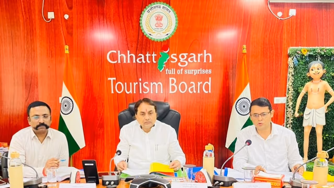 chhattisgarh tourism board 38th meeting chhattisgarh tourism board 38th meeting