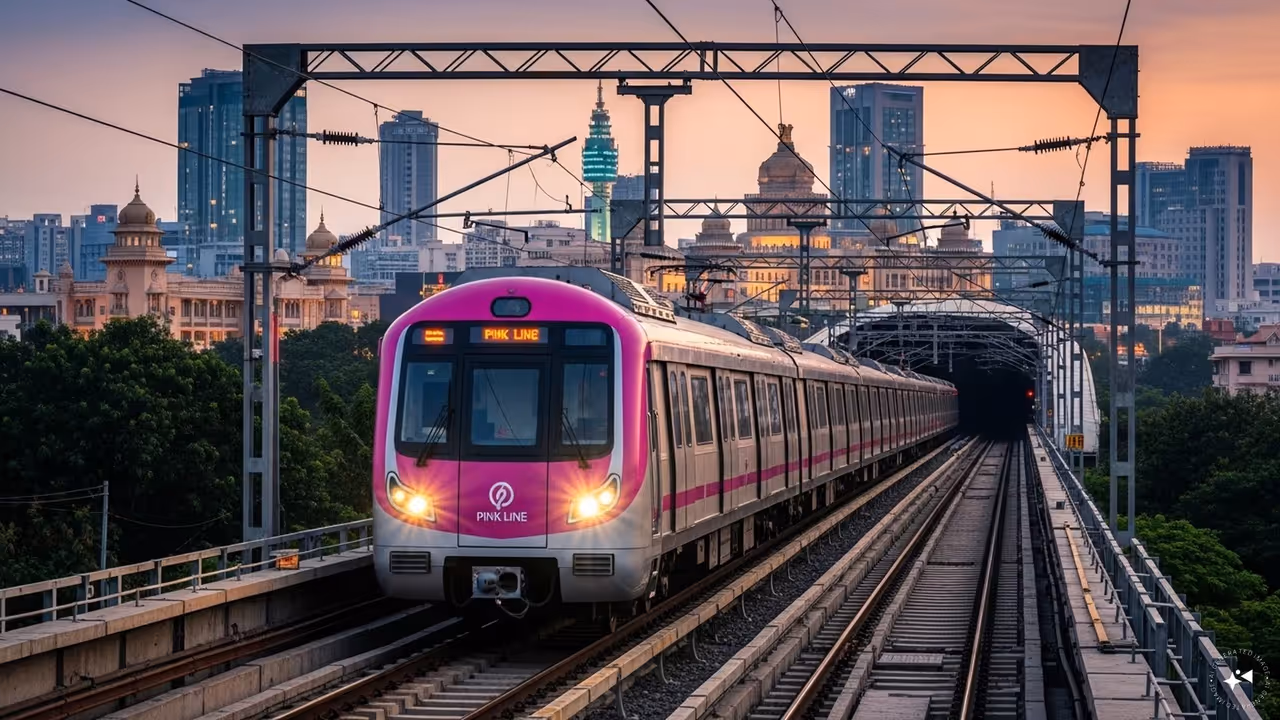 Namma Metro Pink Line Namma Metro Pink Line
