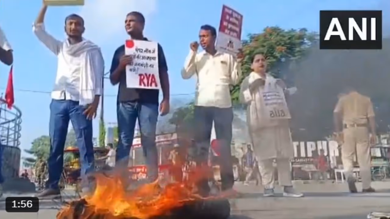 bihar bandh cjp protest neet paper leak patna police high alert many arrest bihar bandh cjp protest neet paper leak patna police high alert many arrest