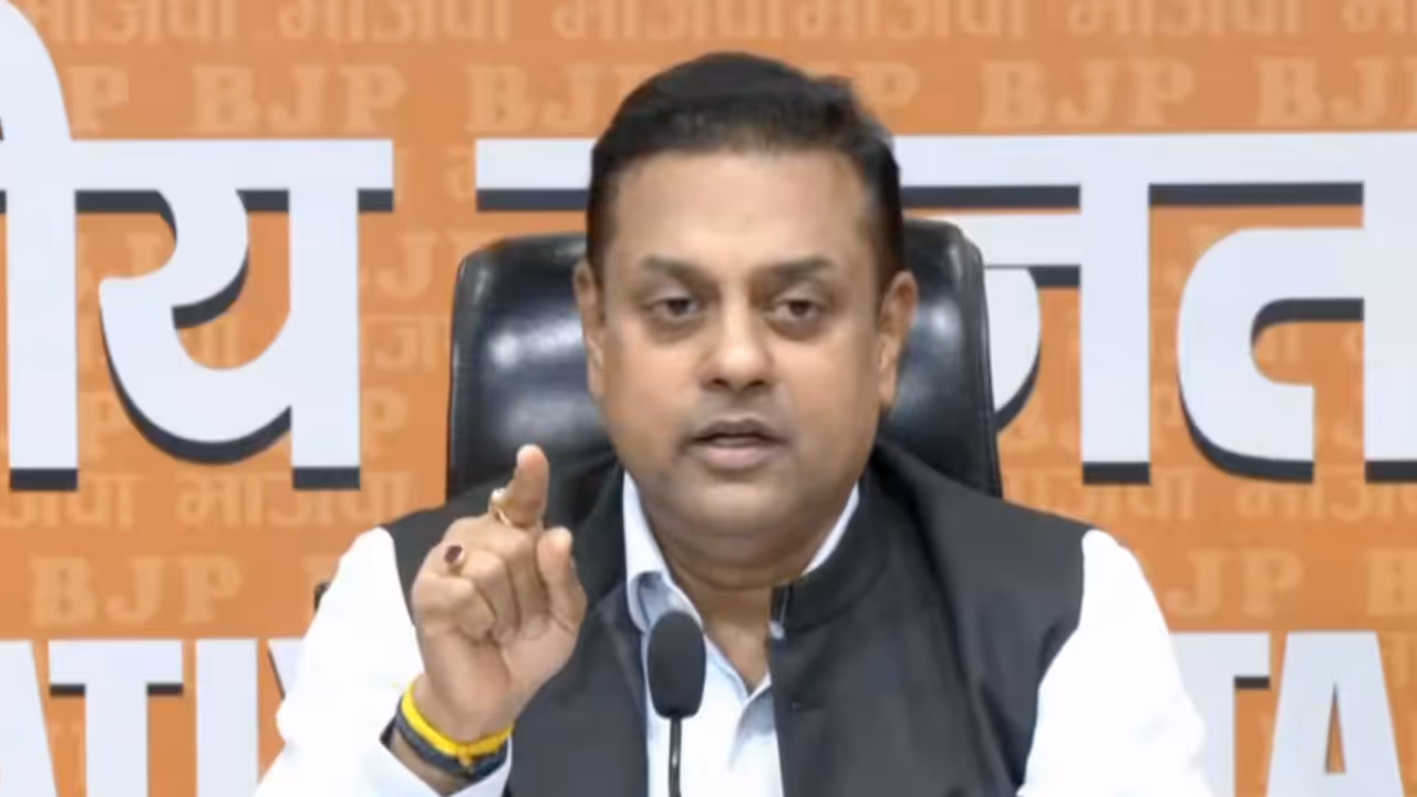 bjp sambit patra on rahul gandhi pellet gun statement anti paper leak bill bjp sambit patra on rahul gandhi pellet gun statement anti paper leak bill