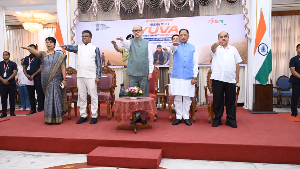 nasha mukt yuva viksit bharat sankalp abhiyan raipur nasha mukt yuva viksit bharat sankalp abhiyan raipur
