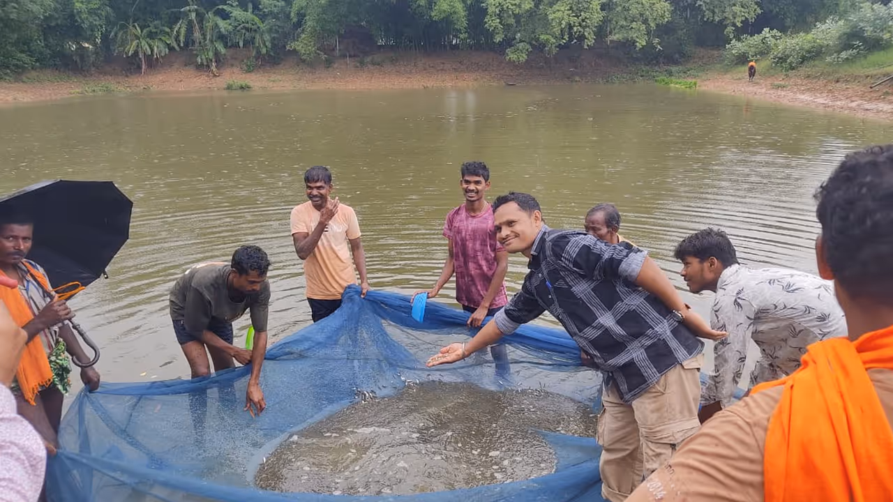 Bastar Fish Farming Model Bastar Fish Farming Model