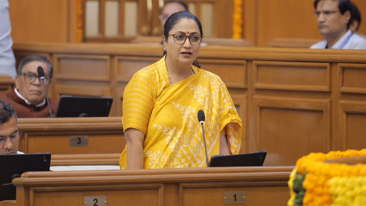 Delhi Assembly monsoon Session cm rekha gupta Delhi Assembly monsoon Session cm rekha gupta