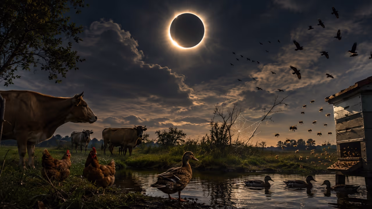 Solar Eclipse Effects on Animals Solar Eclipse Effects on Animals