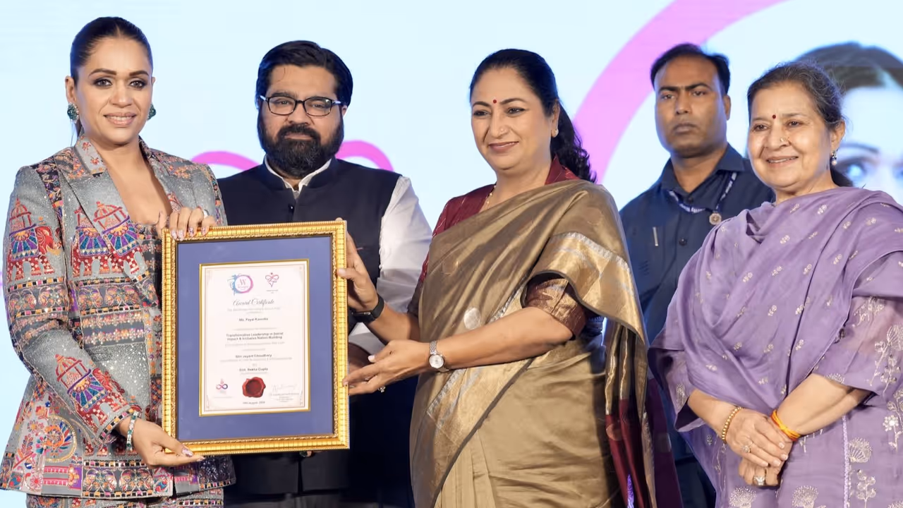rekha gupta We Women Want Conclave Shakti Awards 2026 rekha gupta We Women Want Conclave Shakti Awards 2026