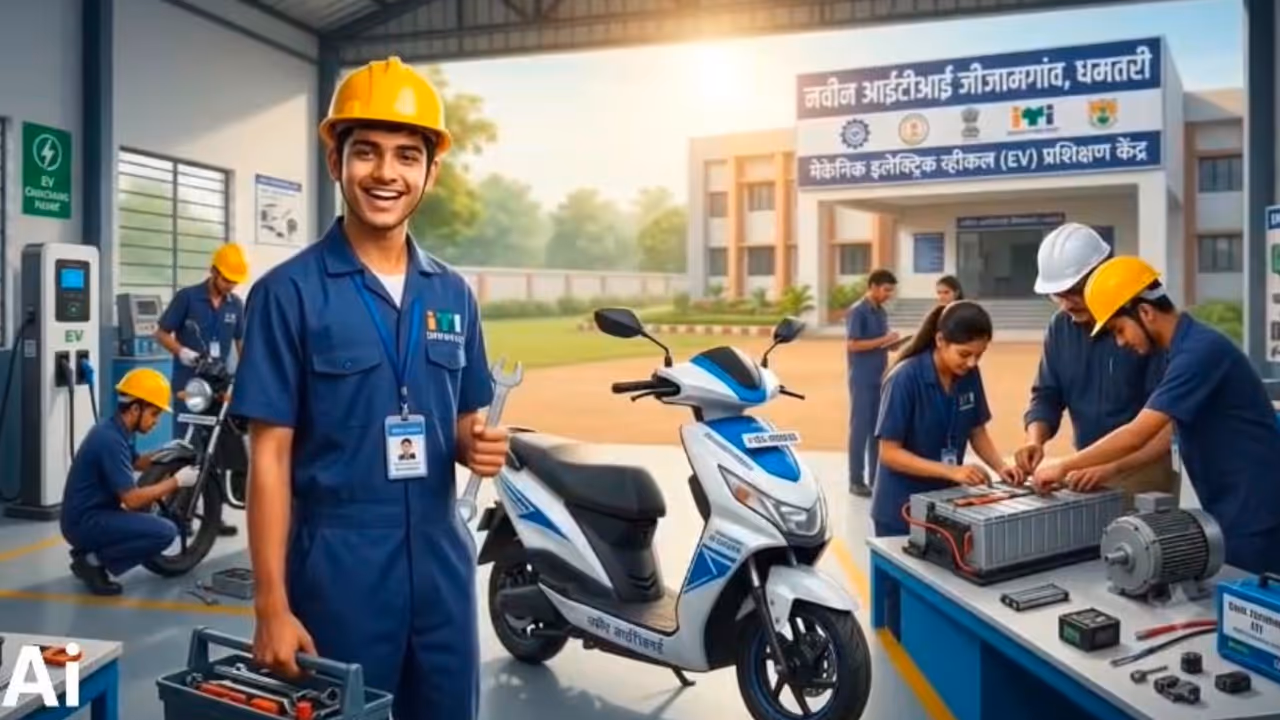 chhattisgarh dhamtari jijamgaon iti mechanic electric vehicle trade chhattisgarh dhamtari jijamgaon iti mechanic electric vehicle trade