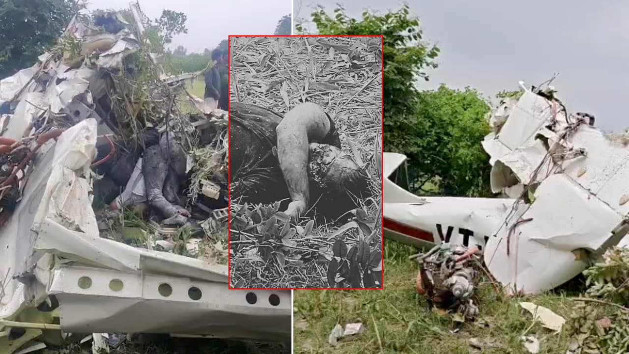 Kanpur Plane Crash Training Aircraft Took Off at 11 30 AM Crashed in a Field 20 Minutes Later Kanpur Plane Crash Training Aircraft Took Off at 11 30 AM Crashed in a Field 20 Minutes Later