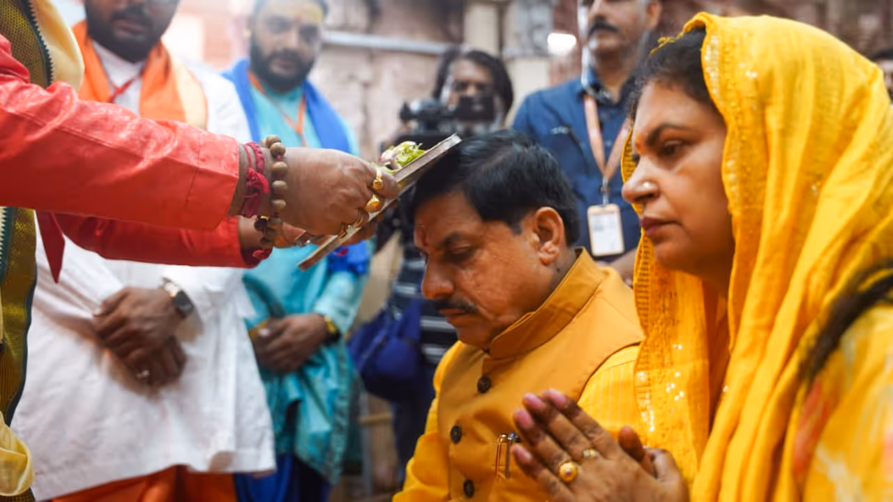 Religious Tourism in India Mohan Yadav Says Pilgrim Footfall in Ujjain Rose 20 Times After Mahakal Lok Religious Tourism in India Mohan Yadav Says Pilgrim Footfall in Ujjain Rose 20 Times After Mahakal Lok