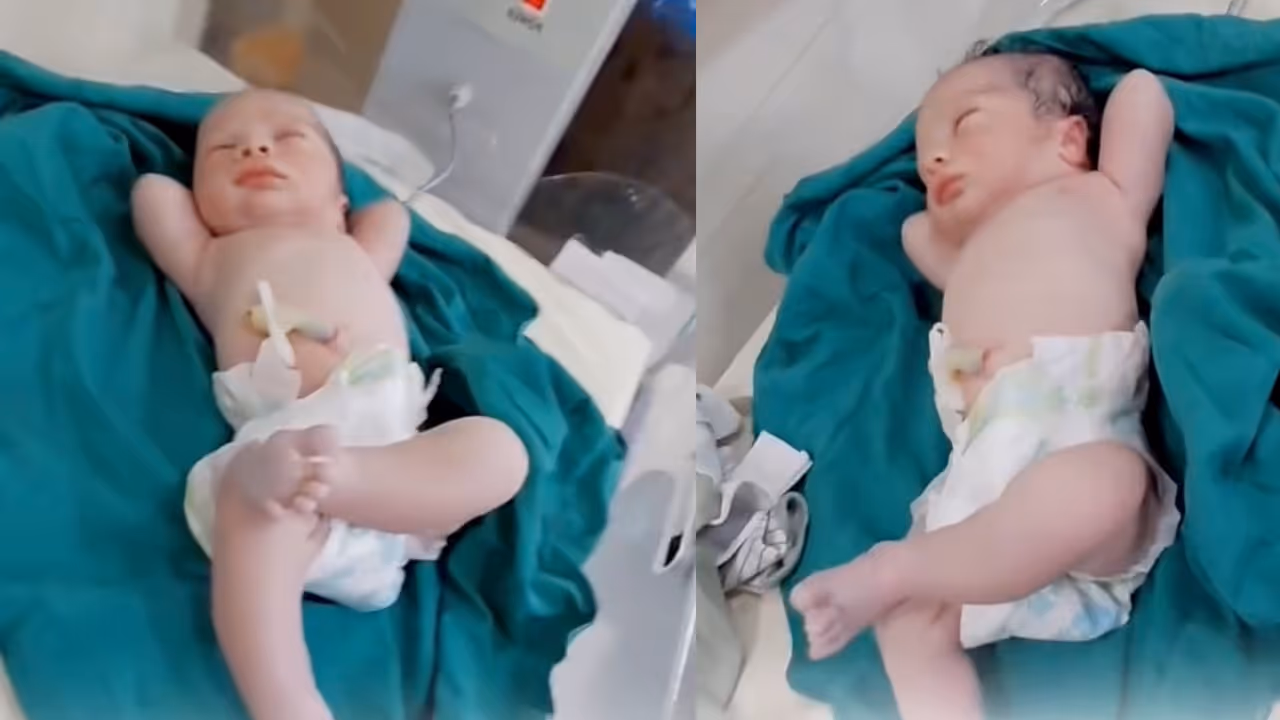 Viral Baby Newborn Funny Boss Expression Wins the Internet People Cant Stop Smiling Viral Baby Newborn Funny Boss Expression Wins the Internet People Cant Stop Smiling